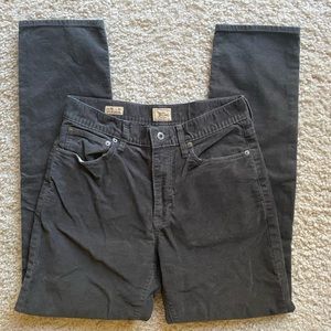 J. Crew Classic Straight-fit pant in stretch corduroy true graphite